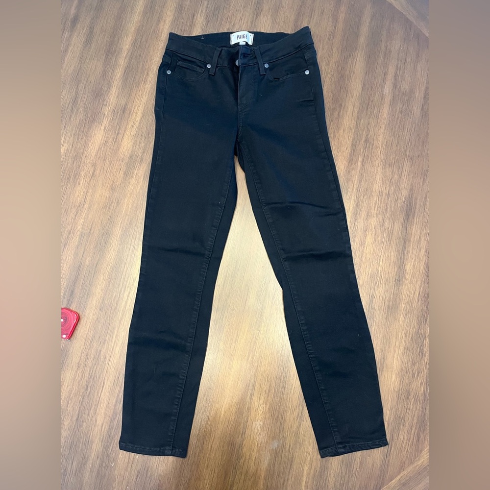 Black Paige jeans